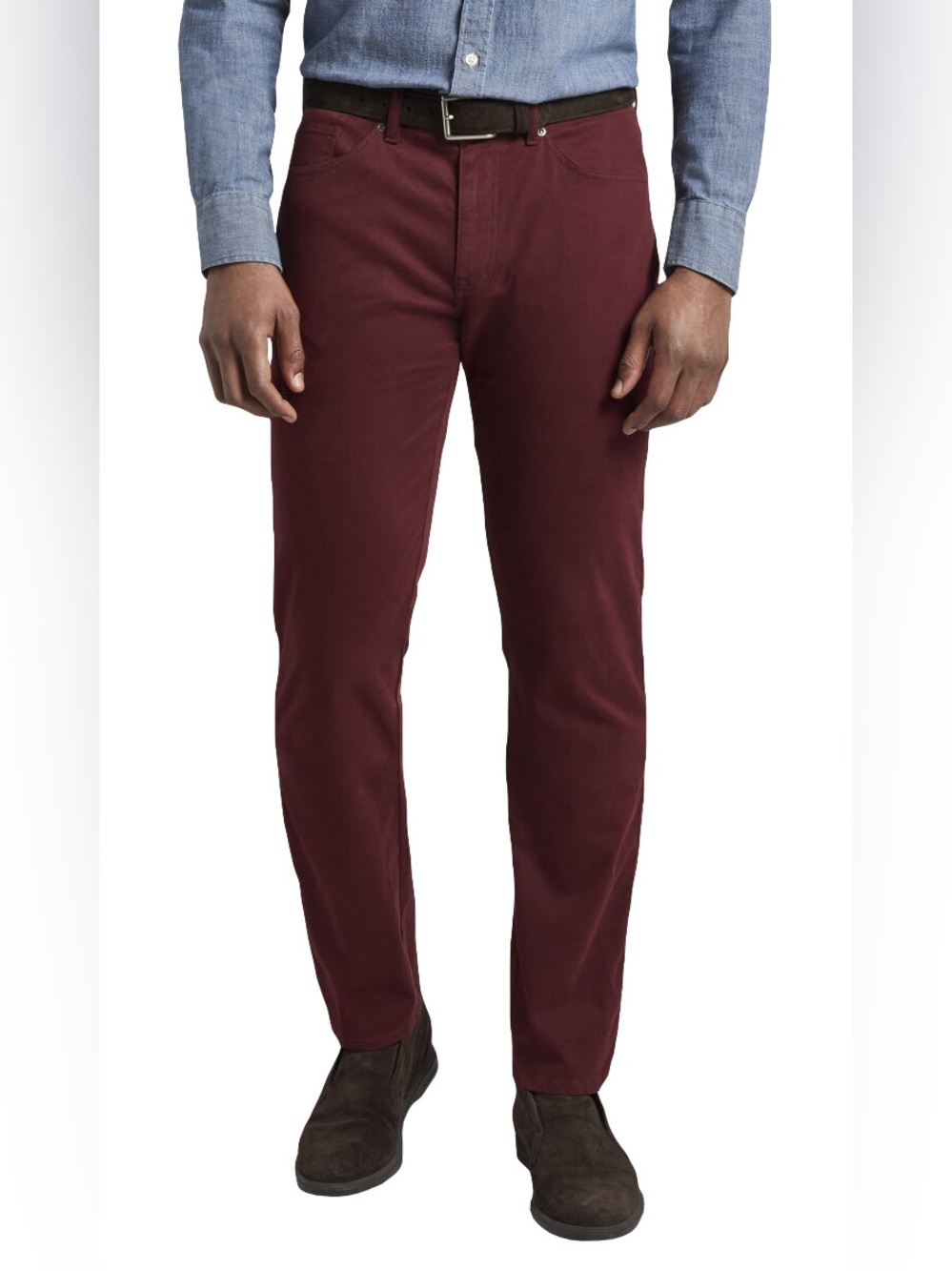 Peter Millar Wayfare Pant Burgundy Men’s Pants Size 36x30
